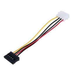 Кабель живлення Atcom SATA Molex 4pin-15pin 15 см