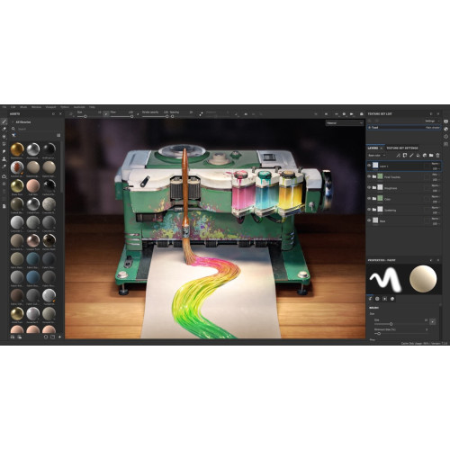 Налаштування Adobe Substance 3D Painter