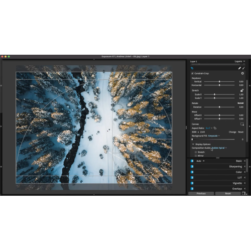Установка Exposure X7