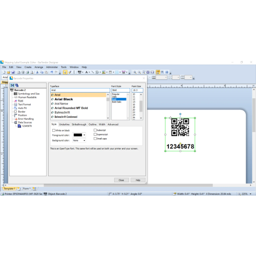 Встановлення BarTender Designer Enterprise