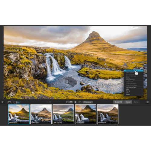 Встановлення ON1 HDR