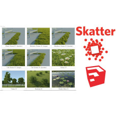 Установка плагина Skatter для Sketchup
