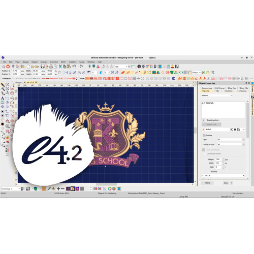 Встановлення Wilcom Embroidery Studio Designing